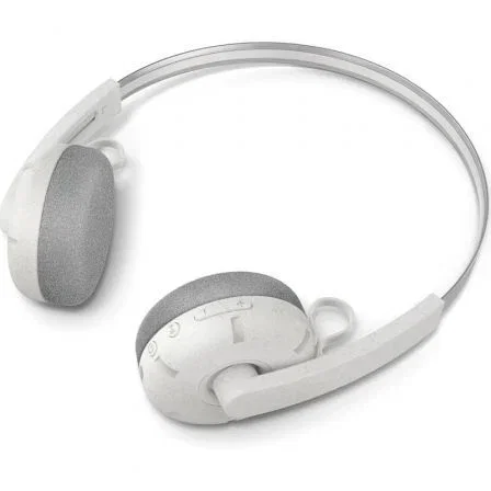 Philips TAH2000WT Auriculares Inalámbricos Diadema Bluetooth 5.4 con Micrófono, 26h Batería, Almohadillas Repuesto, App, Color Blanco