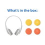 Philips TAH2000WT/00 The Ringo - Auriculares Inalámbricos Retro Blancos