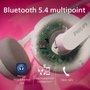 Philips TAH2000WT/00 The Ringo - Auriculares Inalámbricos Retro Blancos
