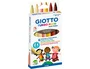 Giotto Rotulador Turbo Maxi Skin Tones Lavable Punta Bloqueada Caja 6 Colores Surtidos