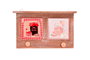 DKD Home Decor Perchero Pared Frutas Madera 16.5 x 4 x 26.3 cm (2 Unidades)