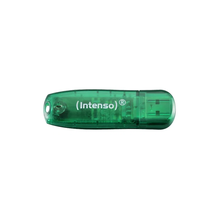 Intenso 3502460 Pendrive USB 2.0 8 GB Rainbow Line Verde - Lectura 28 MB/s