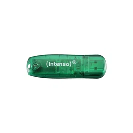 Intenso 3502460 Pendrive USB 2.0 8 GB Rainbow Line Verde - Lectura 28 MB/s