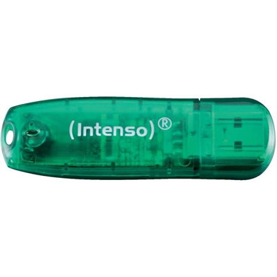 Pendrive intenso 8gb 3502460 rainbow line verde Pendrive intenso 8gb 3502460 rainbow line verde