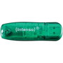 Pendrive intenso 8gb 3502460 rainbow line verde