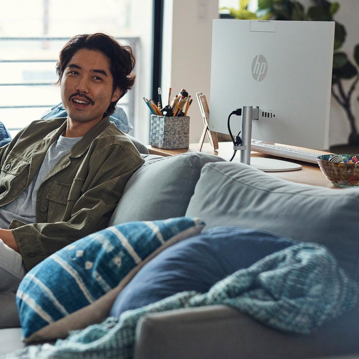 HP Ordenador All In One 24-Cr0067Ns 23.8 Pulgadas Táctil Intel Core i5