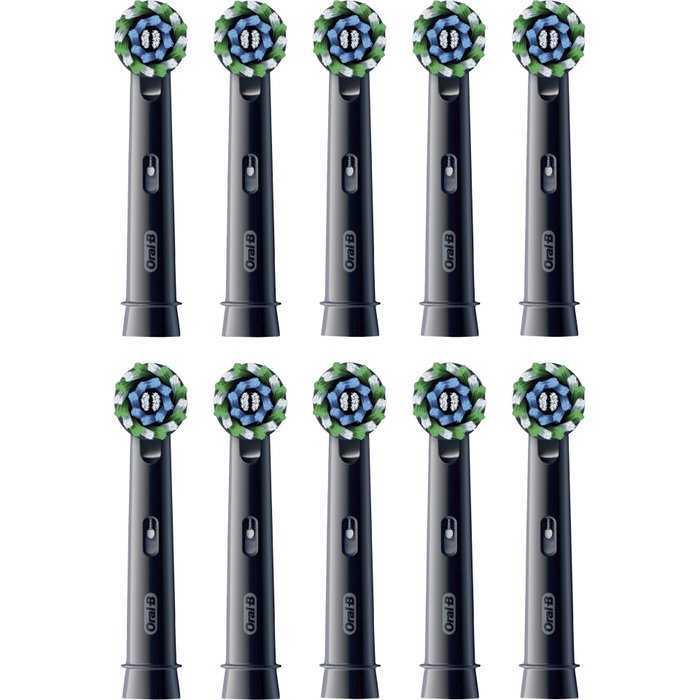 Oral-B Cabezales Pro CrossAction Negros 10 Unidades Oral-B Cabezales Pro CrossAction Negros 10 Unidades