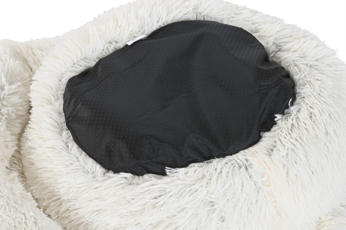 DKD Home Decor Cama Mascota Gris Oscuro Blanco 73 x 64 x 16 cm Set de 2 Unidades