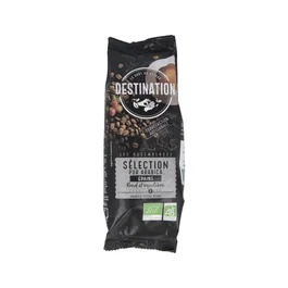 DESTINATION Café 100% Arábica en Grano Selección - 250g - Ecológico (Bio) - Intensidad 7