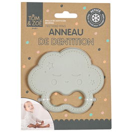 Tom et Zoe Anillo de Dentición Puericultura Colores Surtidos Gris Beige