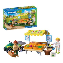 PLAYMOBIL Puesto de Mercado Móvil 72164