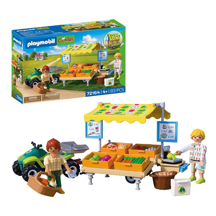 PLAYMOBIL Puesto de Mercado Móvil 72164 PLAYMOBIL Puesto de Mercado Móvil 72164