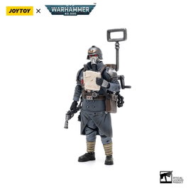 Joy Toy (CN) Warhammer 40k Death Korps of Krieg Veteran Squad Guardsman Communications Specialist 1/18