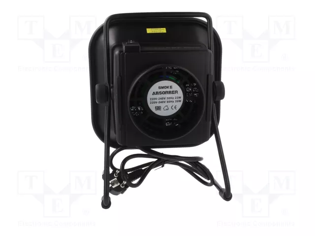 QUICK Extractor de humo ESD negro