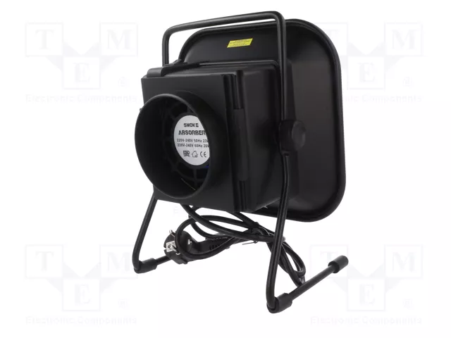 QUICK Extractor de humo ESD negro