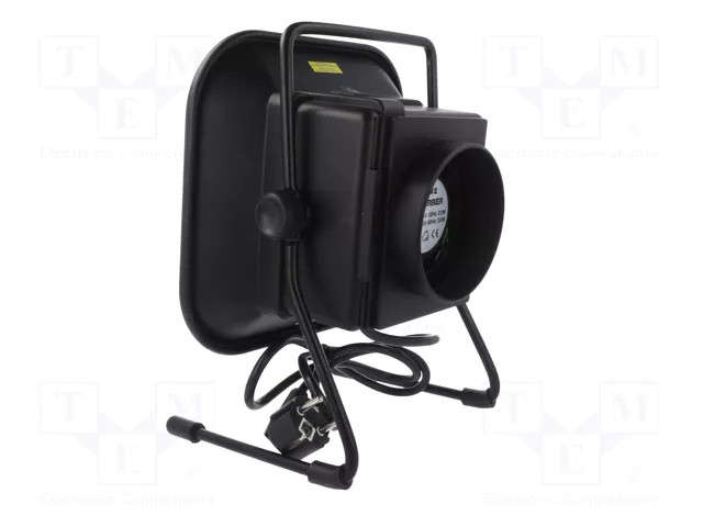 QUICK Extractor de humo ESD negro