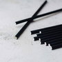 Algon Set 20 Pajitas Carton Negras 19.7 cm (24 Unidades)