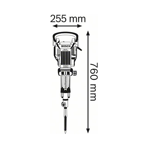 Bosch GSH 16-30 Martillo Demoledor 41 J, Koffer Bosch GSH 16-30 Martillo Demoledor 41 J, Koffer