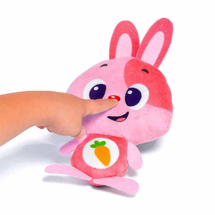 Molto Muñeco Gusy Luz Baby Bunny Rosa con luz y sonido
