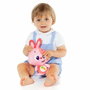 Molto Muñeco Gusy Luz Baby Bunny Rosa con luz y sonido