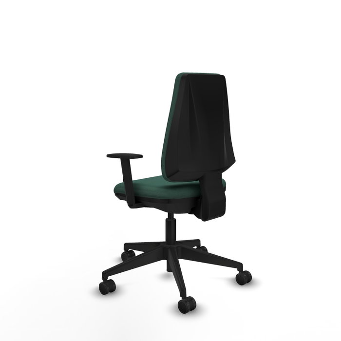 PIQUERAS Y CRESPO Silla de oficina Elche Verde botella PIQUERAS Y CRESPO Silla de oficina Elche Verde botella