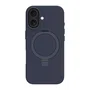 Dbramante1928 Funda Roskilde MS Kick ICON para Apple iPhone 17 con MagSafe, Resistente a Caídas, Soporte de Sobremesa, Color Azul