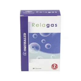 INTERNATURE Relagas 30 Cap, Complemento Alimenticio con Probióticos (Lactobacillus, Bifidobacterium) y Extractos de Plantas (Hinojo, Menta) para la Salud Intestinal y Digestiva