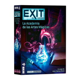 Devir Juego de Mesa Exit: La Academia de las Artes Mágicas - Juego Escape Room Cooperativo