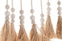 DKD Home Decor Decoración Colgante Fibra Maíz Natural 31x2x52 cm