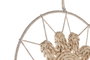 DKD Home Decor Decoración Colgante Fibra Maíz Natural 31x2x52 cm