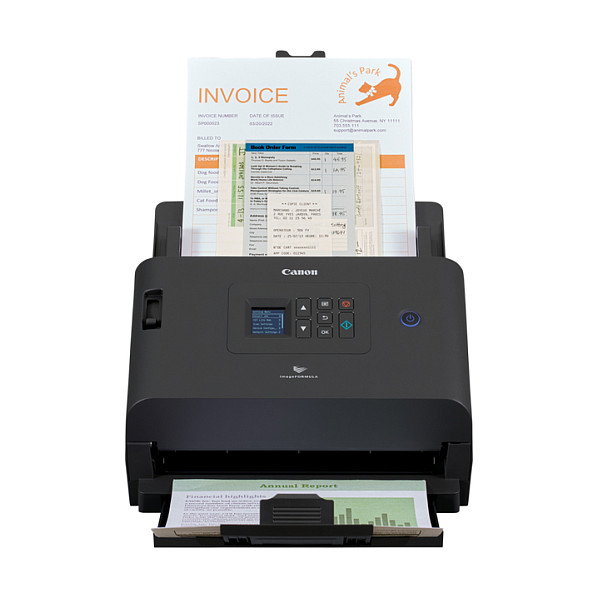 Canon imageFORMULA DR-S250N Escáner de Sobremesa Negro