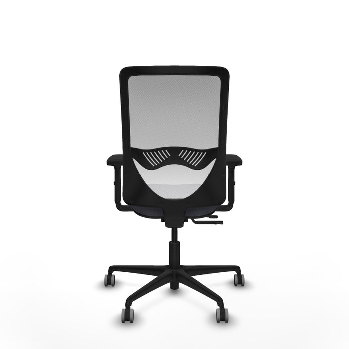 PIQUERAS Y CRESPO Silla de oficina Zulema con mecanismo Sincro/Traslack, Gris oscuro y Blanco PIQUERAS Y CRESPO Silla de oficina Zulema con mecanismo Sincro/Traslack, Gris oscuro y Blanco