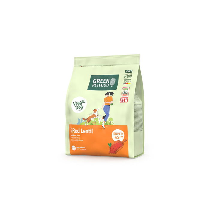 Pienso Green Petfood VeggieDog Red Lentil 900 g