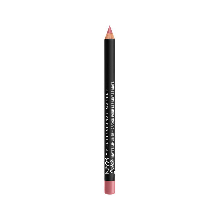 Nyx Professional Make Up Perfilador Labial SUEDE matte lip liner #tea & cookies