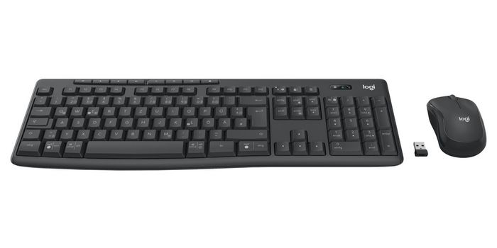 Logitech MK370 Combo for Business Inalámbrico Teclado y Ratón Silencioso Seguro para Empresa