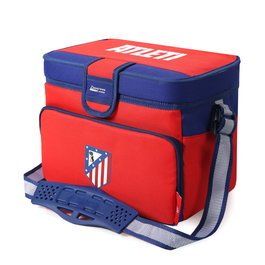 ATLETICO DE MADRID Bolsa Térmica Porta Alimentos - 31.8x18.7x21.9cm, Poliéster 600D