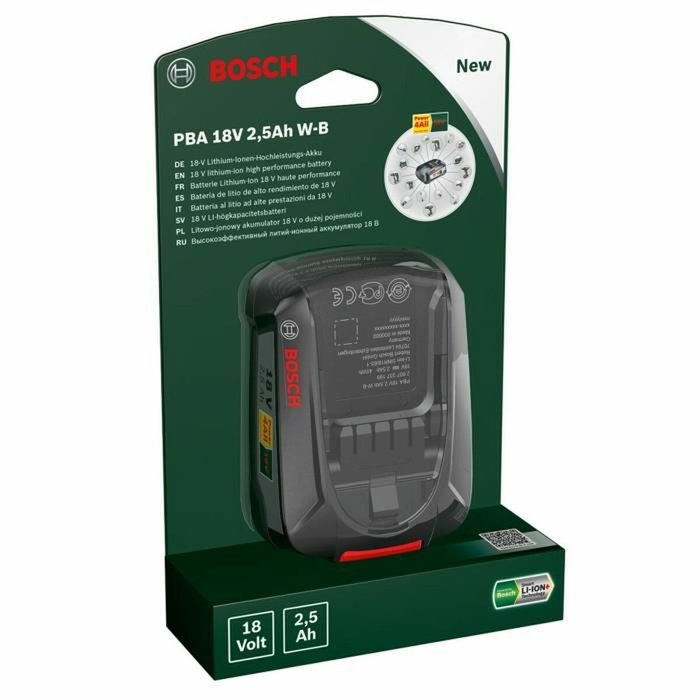 Bosch PBA 18V 2,5 Ah Batería Smart Series