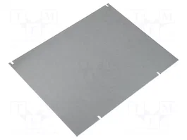 FIBOX Placa de ensamblaje de acero con recubrimiento de zinc MP25/22