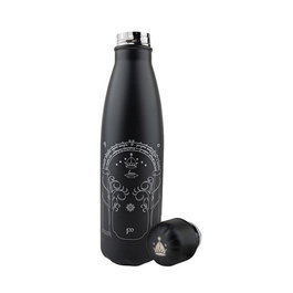 Cinereplicas Botella Térmica de Metal El Señor de los Anillos Puertas de Durin 500ml - Producto Oficial