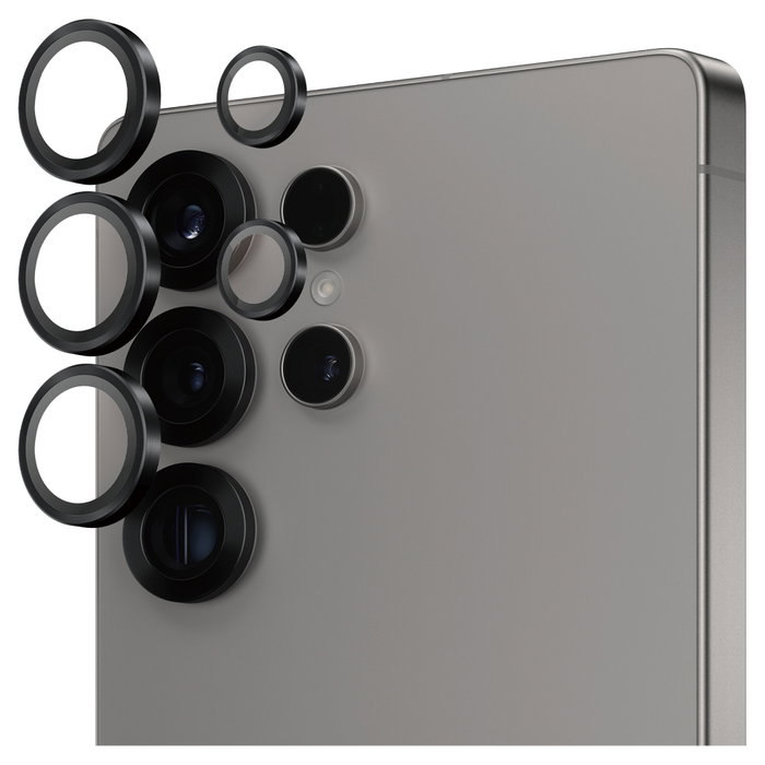 PanzerGlass Hoops Black Lens Protector para Samsung Galaxy S25 Ultra PanzerGlass Hoops Black Lens Protector para Samsung Galaxy S25 Ultra