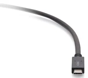 C2G Cable USB-C Macho a USB-C Macho, USB 3.2 Gen 1 (5Gbps), Carga 20V/5A, 1.83m (6ft), Negro, C2G28882