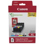 Canon CLI-551XL Multipack de Tinta Original XL con Papel Fotográfico