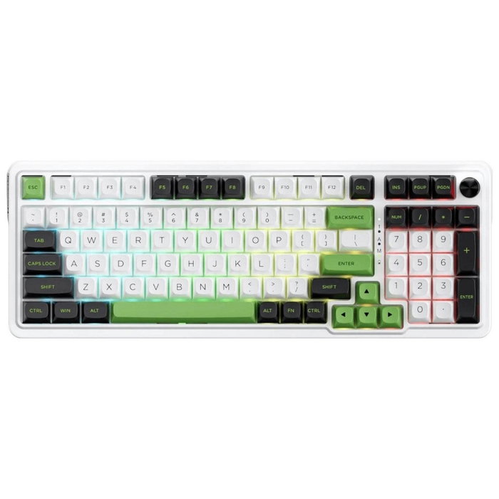 Redragon K686WBG-RGB-MAX Eisa Max Teclado Mecánico Inalámbrico 98 Teclas RGB Blanco Layout Polaco Redragon K686WBG-RGB-MAX Eisa Max Teclado Mecánico Inalámbrico 98 Teclas RGB Blanco Layout Polaco