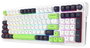 Redragon K686WBG-RGB-MAX Eisa Max Teclado Mecánico Inalámbrico 98 Teclas RGB Blanco Layout Polaco