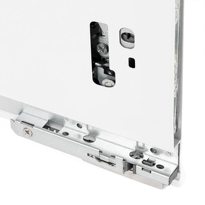 HERRAJES ALK Cajón QUBE Extracción Total Blanco Altura H120 Medida 550mm HERRAJES ALK Cajón QUBE Extracción Total Blanco Altura H120 Medida 550mm