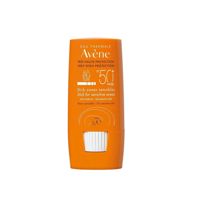Avène SOLAIRE HAUTE PROTECTION Stick Zonas Sensibles SPF50+ 8 ml