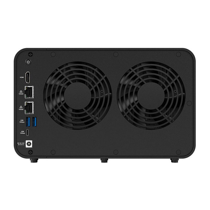 TerraMaster F6-424MAX NAS 6 bahías 10 núcleos 16GB DDR5 Diskless