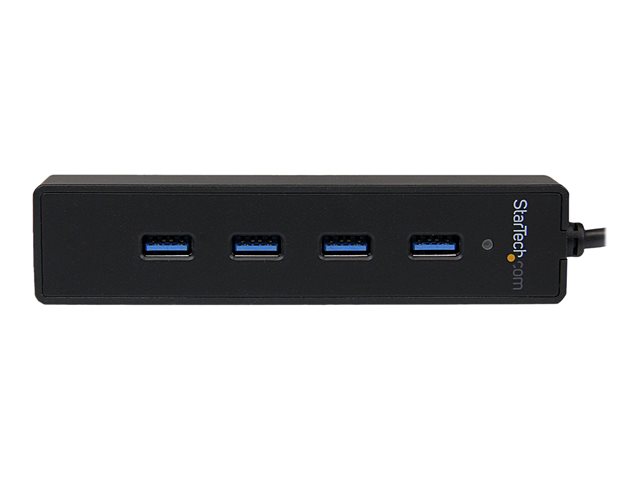 Startechcom Hub USB 3.0 de 4 Puertos SuperSpeed hasta 5 Gbps con Alimentación por USB