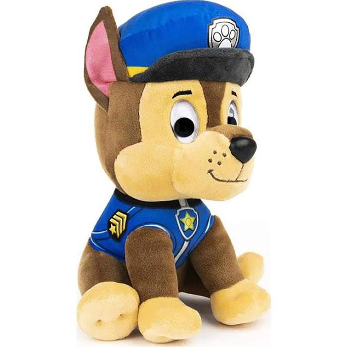 Spin Master Patrulla Canina Peluche Chase 23 cm - Mascota Suave de Gund, Juguete +12 Meses, Idiomas Múltiples Spin Master Patrulla Canina Peluche Chase 23 cm - Mascota Suave de Gund, Juguete +12 Meses, Idiomas Múltiples