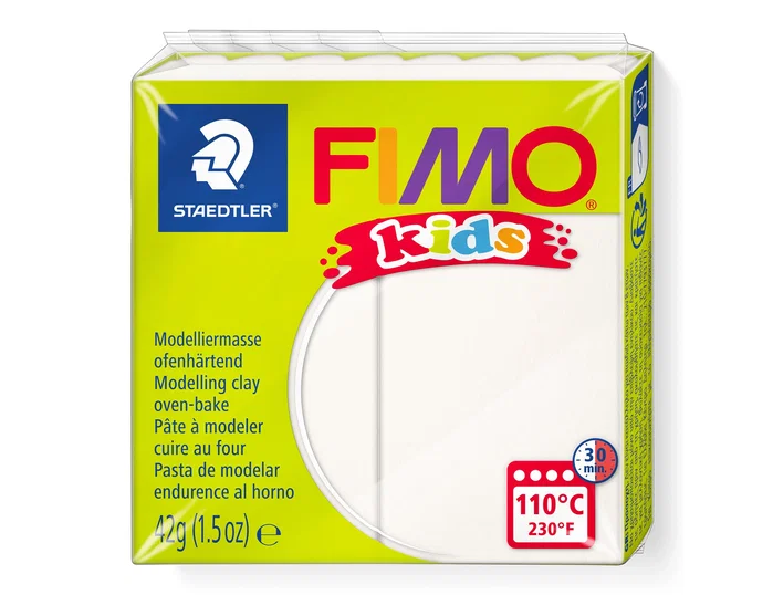 Staedtler Fimo Kids Pasta de modelar Blanco 51 g